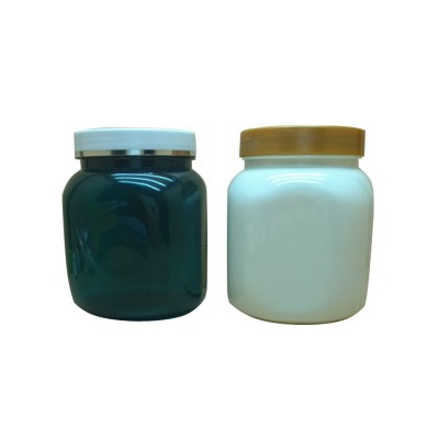 1000ml 32oz large Square Wholesale pet Plastic Jars food grade for Cosmetics/Candy/Honey/Tea/Seasoning/ Spice