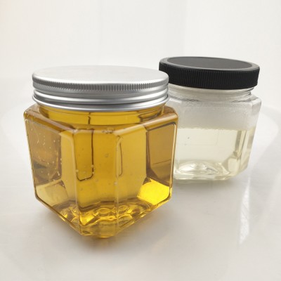 720ml 24oz pet plastic jar with aluminum cap for honey candy canned food